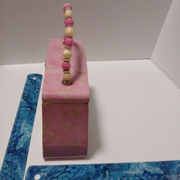 Disney Princess Metal Purse Handbag Snack Box – Beaded Handle - Picture 5 of 9